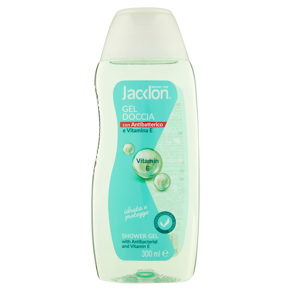 Jacklon Gel Doccia con Antibatterico e Vitamina E 300 ml